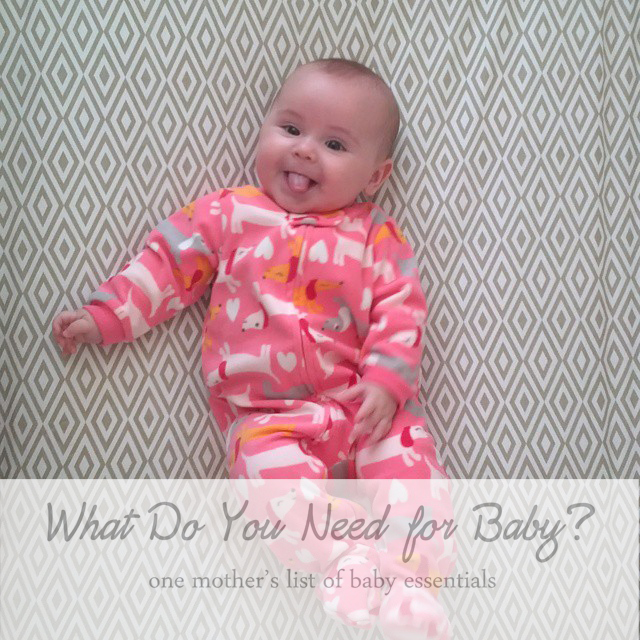 baby essentials 3-6 months